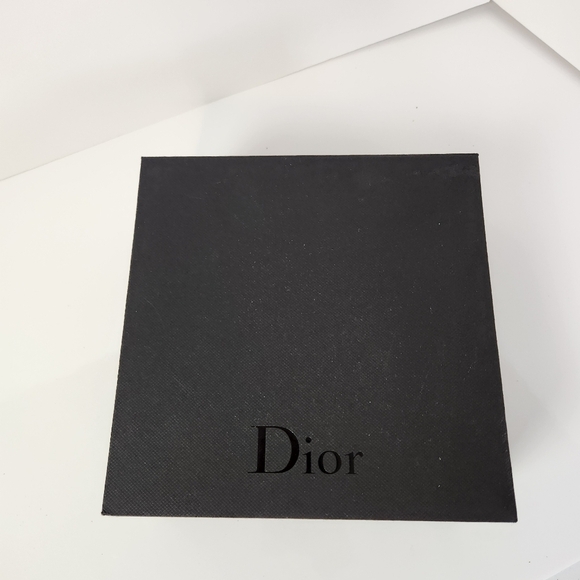 Dior Other - Dior Black Magnetic Square Empty Box Sleek Designer Luxury